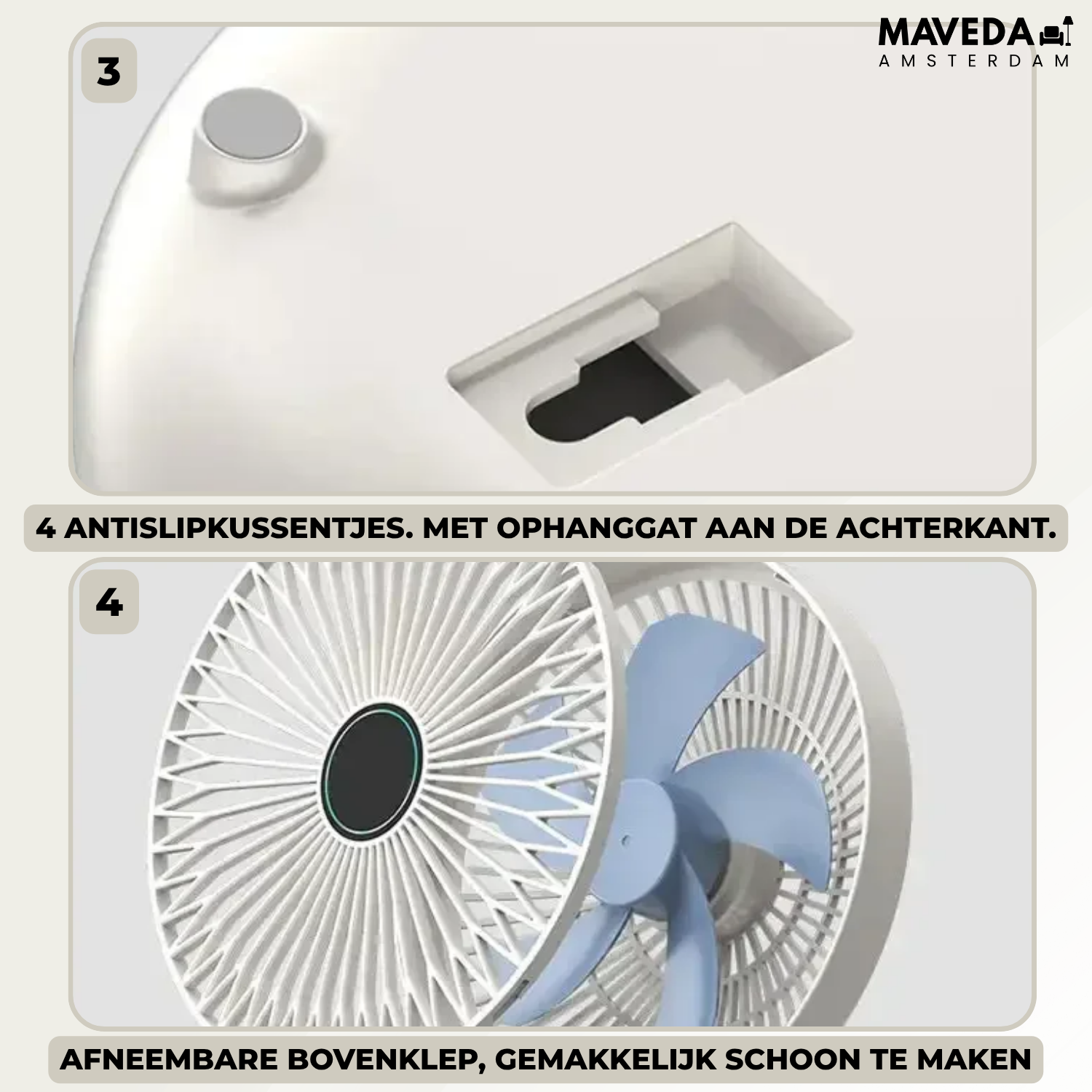 AirSwing™ - Foldable and Hanging Table Fan