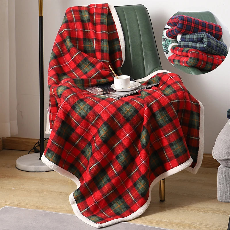 AutumnPlaid - Checked blanket