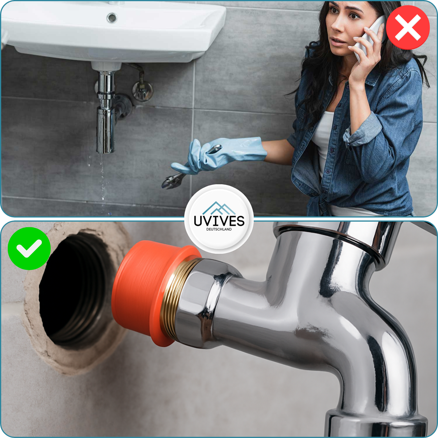 10+10 FREE | GripSeal - The universal silicone seal for every pipe thread
