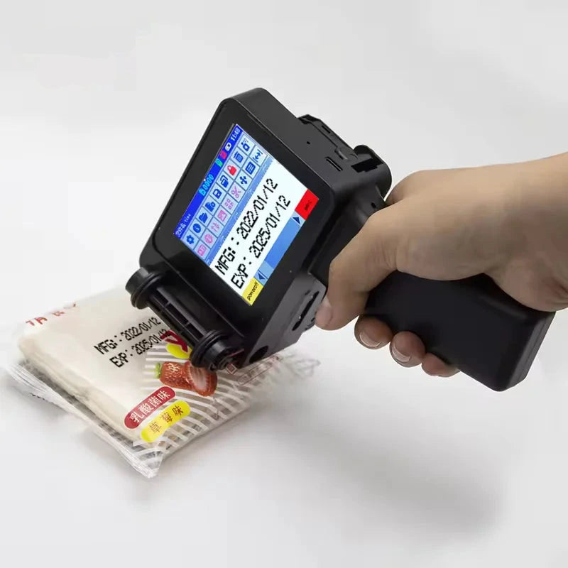 Compact draagbare inkjetprinter voor printen onderweg
