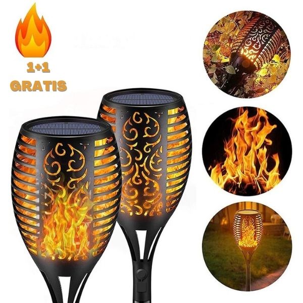 SolarBlaze™ - Solar Flame Lighting [Last Day Sale]