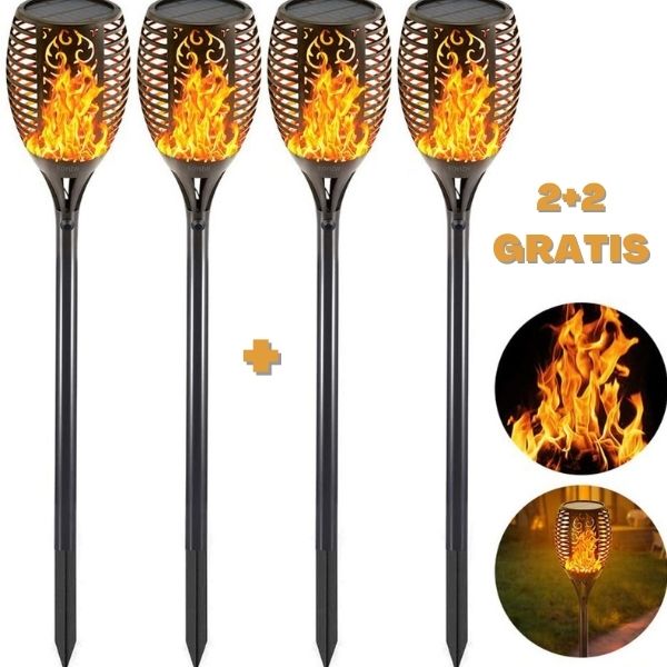 SolarBlaze™ - Solar Flame Lighting [Last Day Sale]