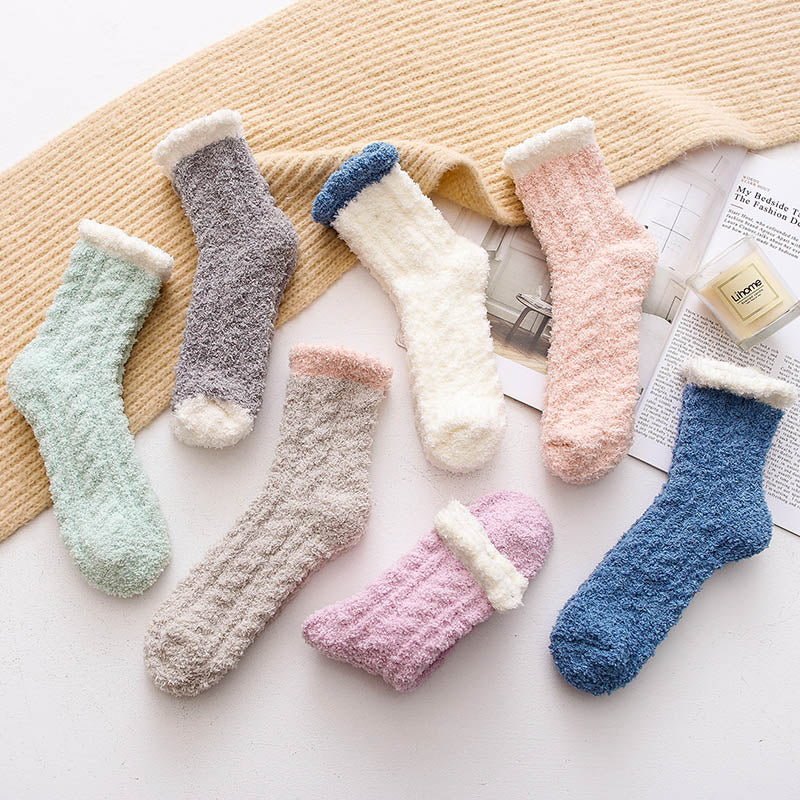 5+5 FREE | FleeceFeet - Warm socks [Last day sale] 