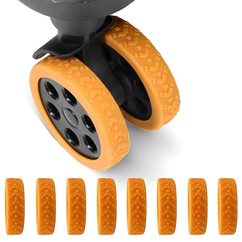 4+4 FREE | WheelShield - Protects the wheels of your suitcase and reduces noise.