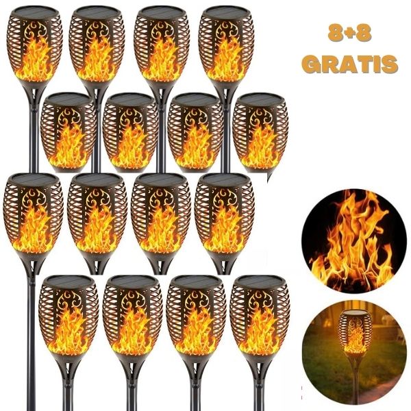 SolarBlaze™ - Solar Flame Lighting [Last Day Sale]