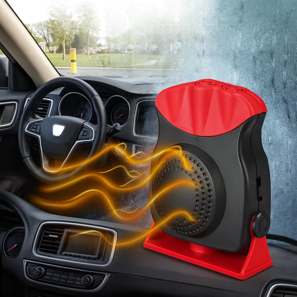 12V-aansluiting van de draagbare autoheater en ruitontdooier