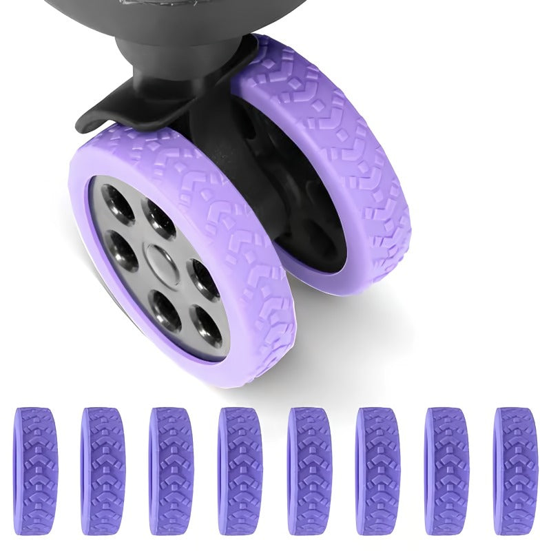 4+4 FREE | WheelShield - Protects the wheels of your suitcase and reduces noise.