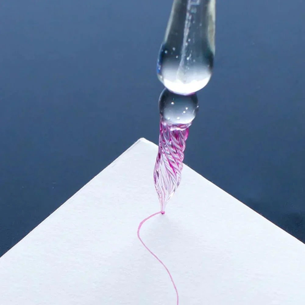 PrismWriter - Handmade Crystal Calligraphy Pencil &amp; Colors Set