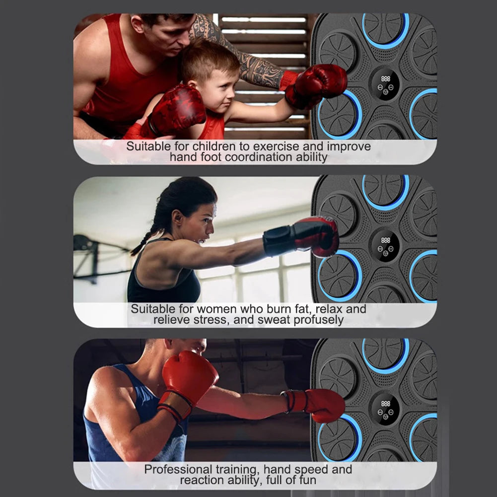 Compact slimme bokstrainer voor thuisworkouts