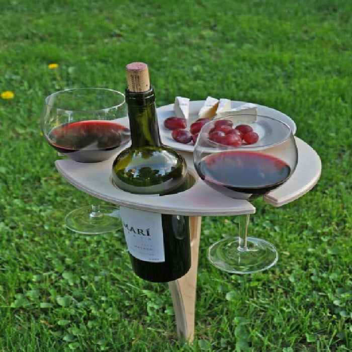 50% OFF | TableWoody - Folding Wine Table [Last Day Sale]