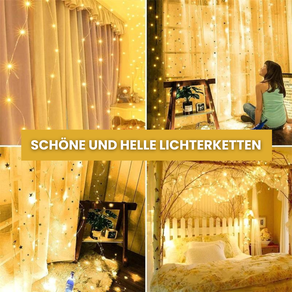 FairyDrape - LED fairy lights for curtains with remote control [Last day sale]