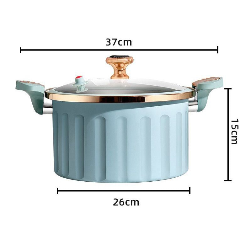 ExpressPot - Micro pressure cooker with non-stick enamel coating