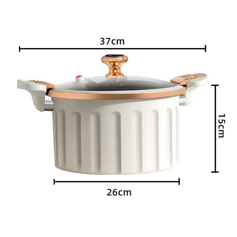 ExpressPot - Micro pressure cooker with non-stick enamel coating