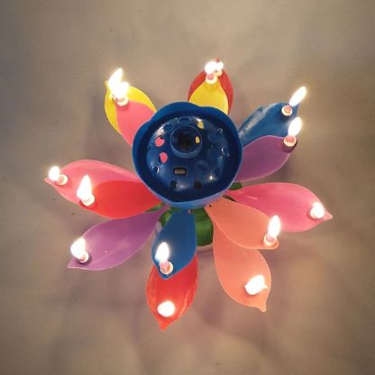 4+4 FREE | LumoBloom - The magical birthday candle with music