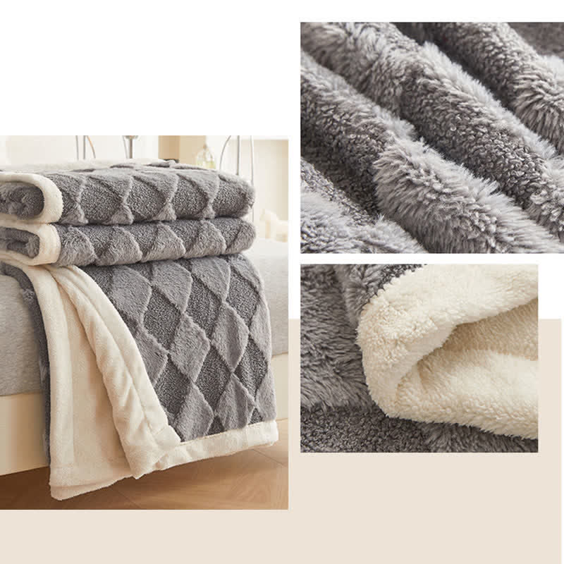 DreamVel - Soft double velvet throw blanket [Last day sale]