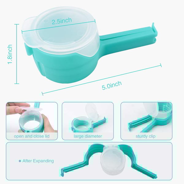PourEase - Pocket clip for canned food with dosing spout [Last day sale]