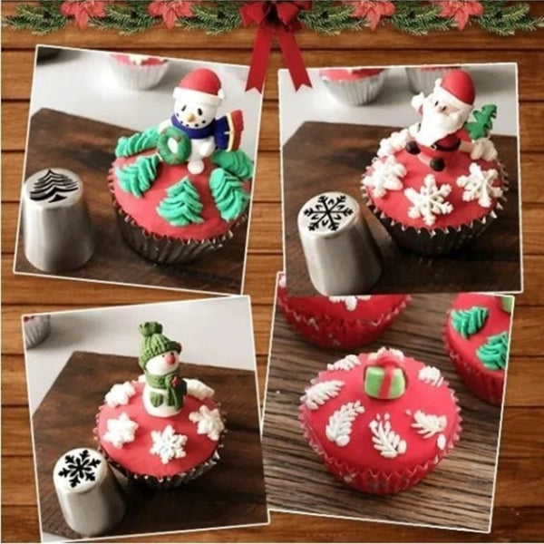 DecoBake - Set of 13 piping tips, bake like a pro with ease [last day sale]