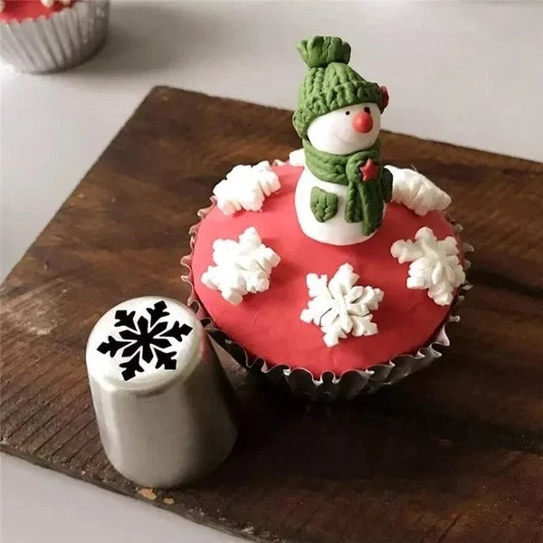 DecoBake - Set of 13 piping tips, bake like a pro with ease [last day sale]