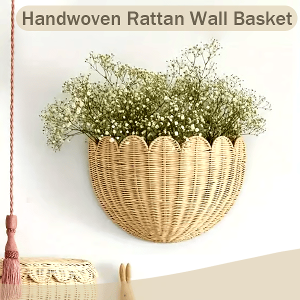 Gezellige Aardse Geweven Wanddecoratie