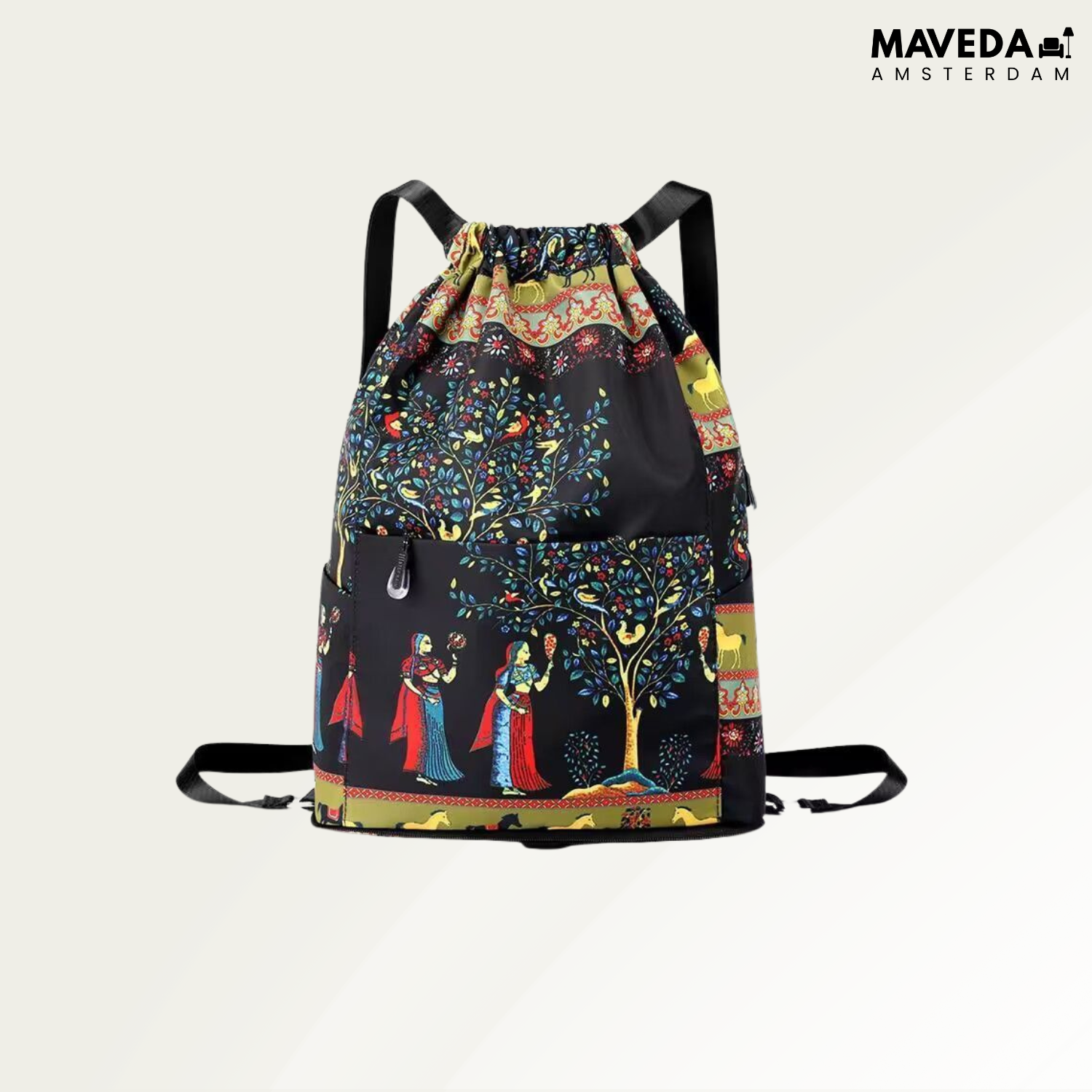 PackLite - Foldable travel backpack with wet/dry separation