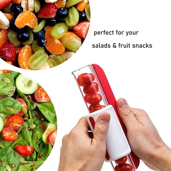 SliceyPop - Fruit and Vegetable Slicer with Zipper [Last Day Sale]