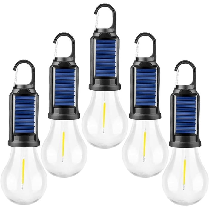 SolariLite - Compact LED camping lamp with solar charging
