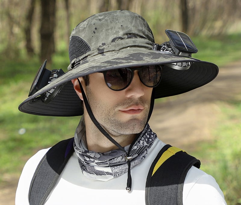 AirShade - Sun hat with integrated fan