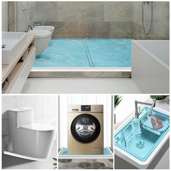 FlowLock - Water-repellent silicone barrier for showers