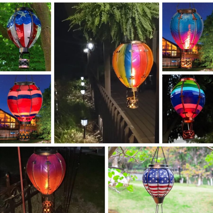 HaloLift - Solar Hot Air Balloon Lantern [Last Day Sale]