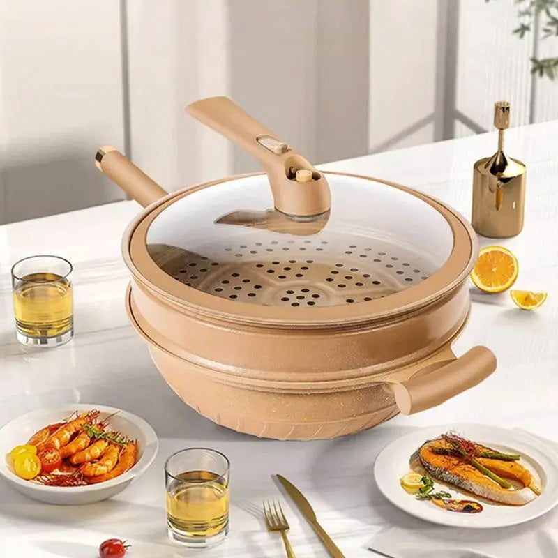 ChefPro - The professional non-stick pan and steamer
