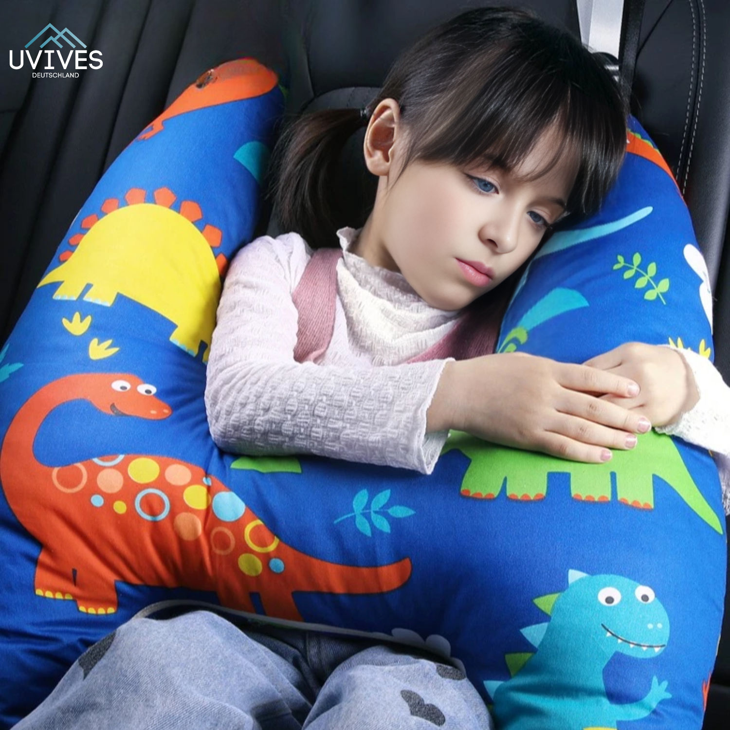 ComfortJourney - travel pillow for children in the backseat of the car
