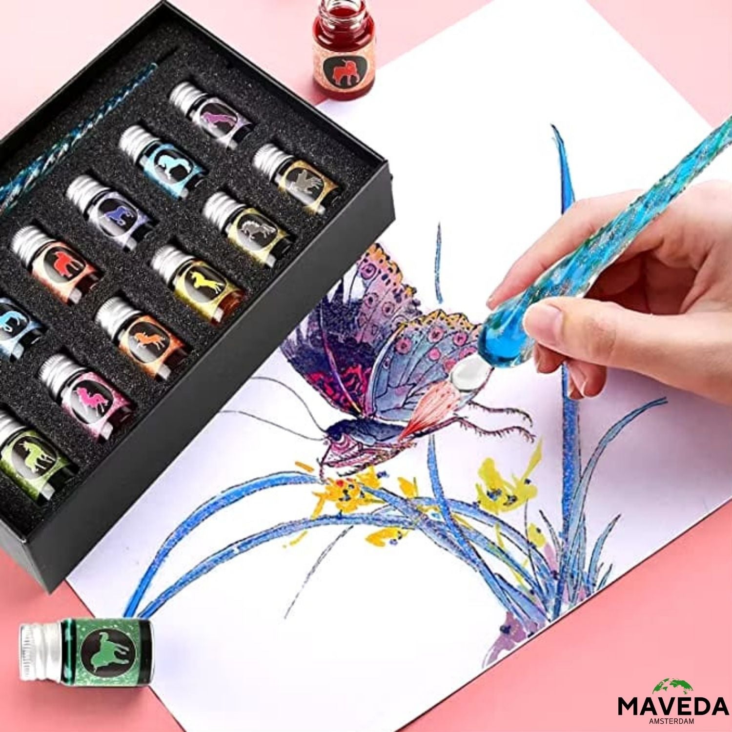 2+3 FREE | ShimmerLine™ - Crystal Calligraphy Colored Pencil Set