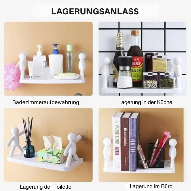 MaxiShelf - Storage rack for kitchen and toilet