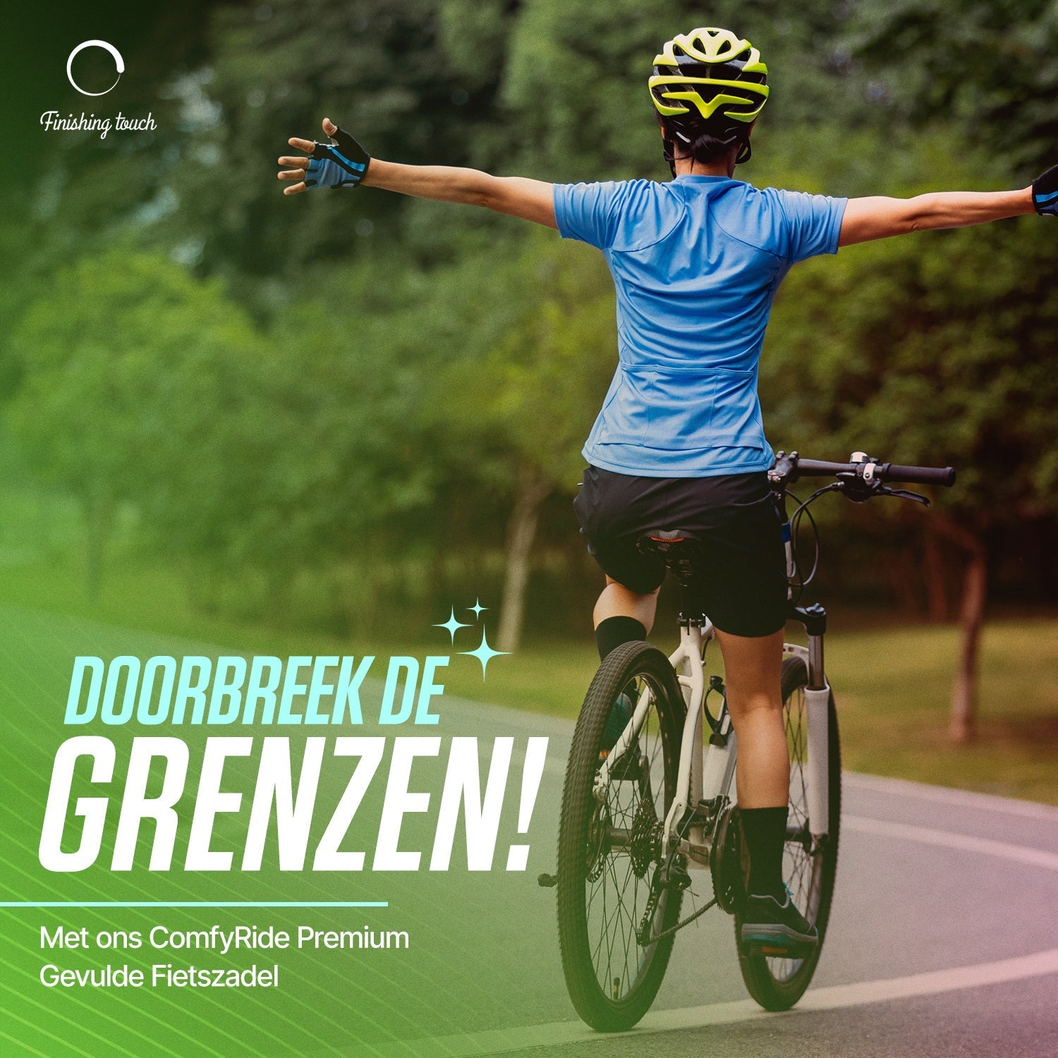 SoftGear - Premium Padded Bicycle Saddle [Last Day Sale]