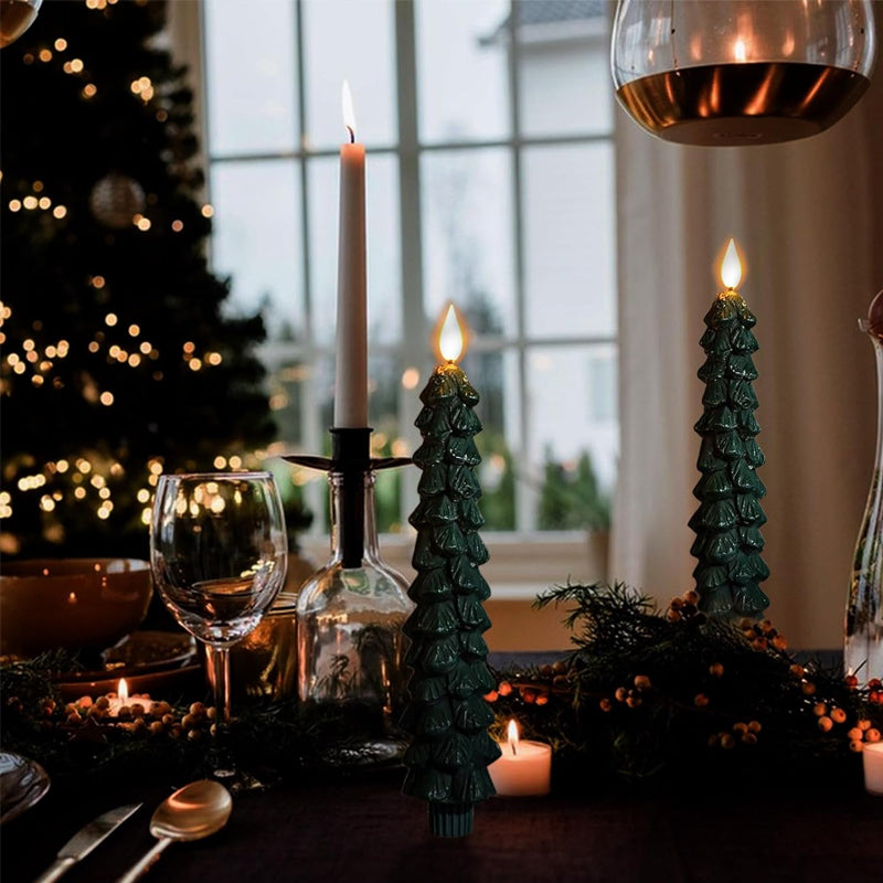 2+2 FREE | MerryLites - Christmas LED Candle Tree [Last day sale]
