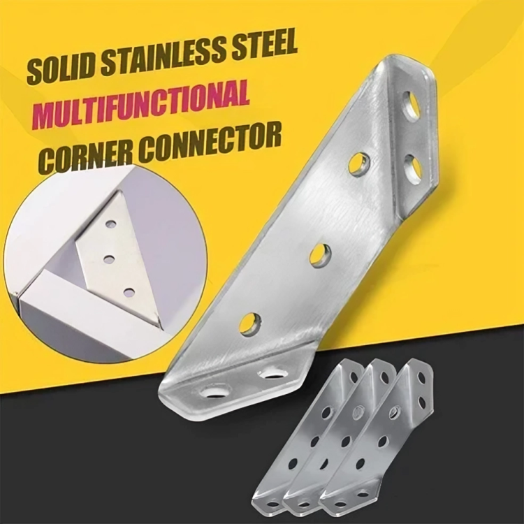 5+5 FREE | ConnectiTies - Sturdy stainless steel corner connectors [Last day sale] 