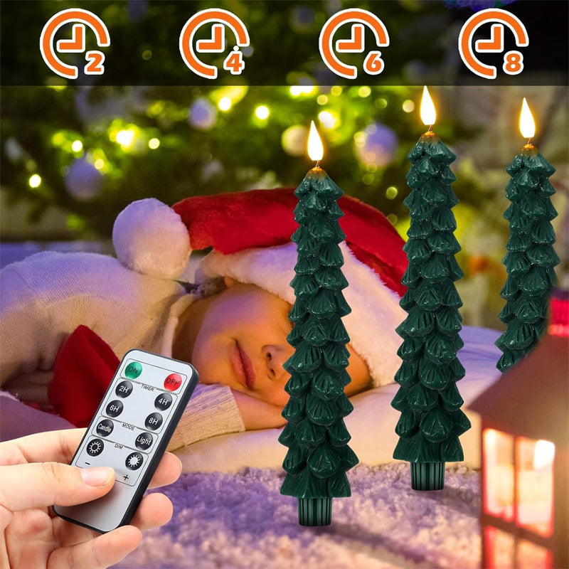 2+2 FREE | MerryLites - Christmas LED Candle Tree [Last day sale]