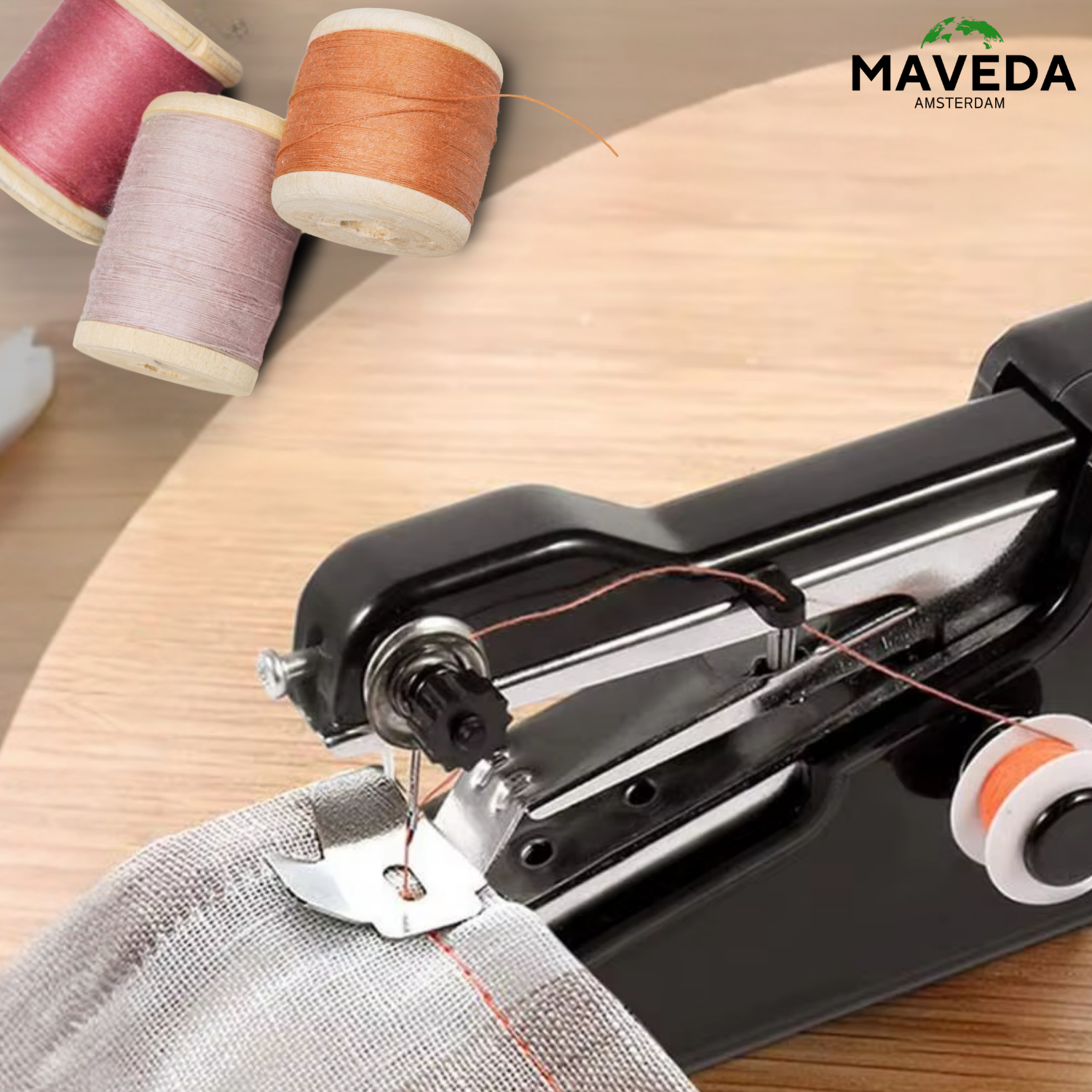 FabriSnap™ - This compact device sews effortlessly and invisibly