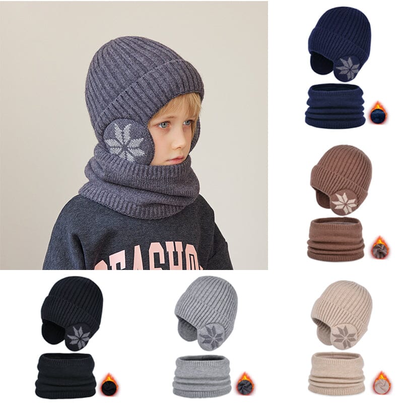 CozyCover - Winter Beanie Hat Scarf Sets Warm Knitted Hat [Last Day Sale]