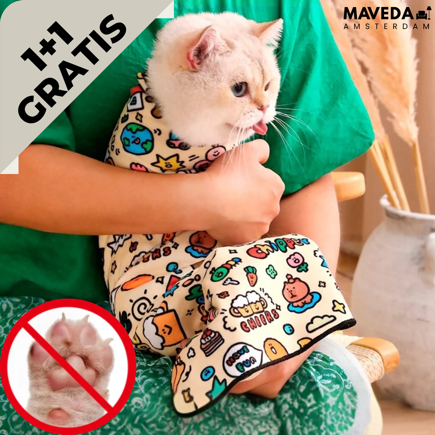 Buy 1+1 FREE | CatEase™ - Relaxed claw clipping &amp; medication administration