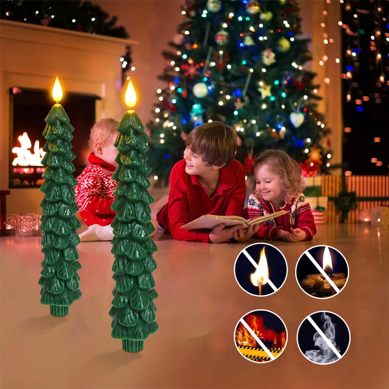 2+2 FREE | MerryLites - Christmas LED Candle Tree [Last day sale]