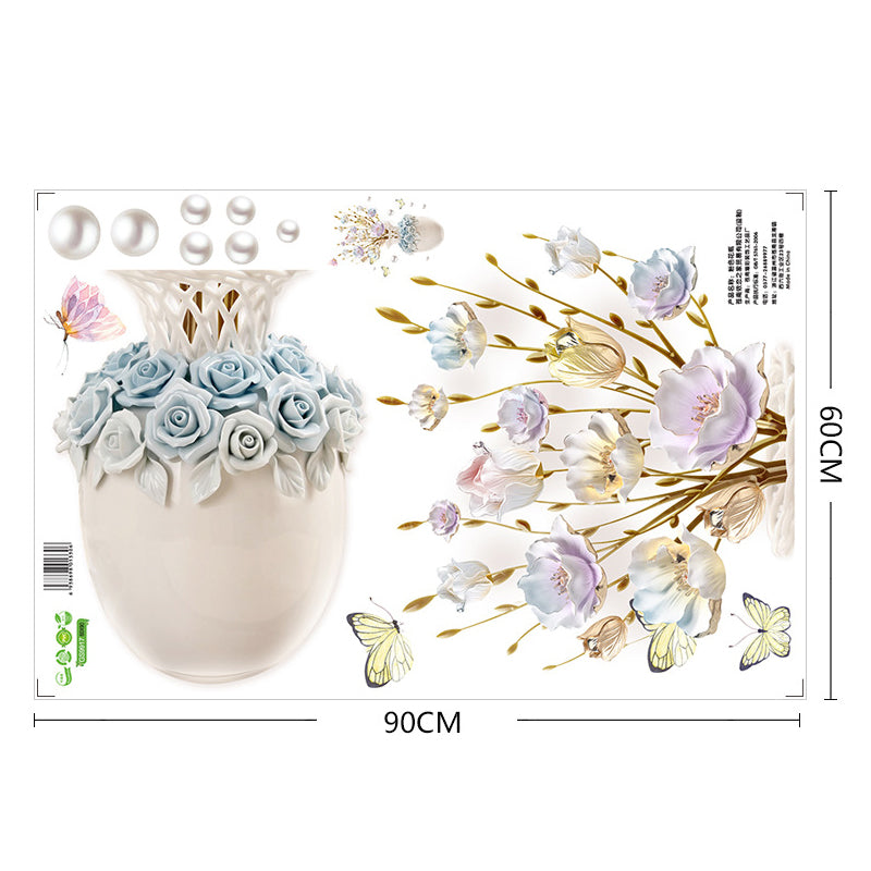 Buy 1+1 FREE | FloraWall - Flower wall sticker wallpaper [Last day of sale] 