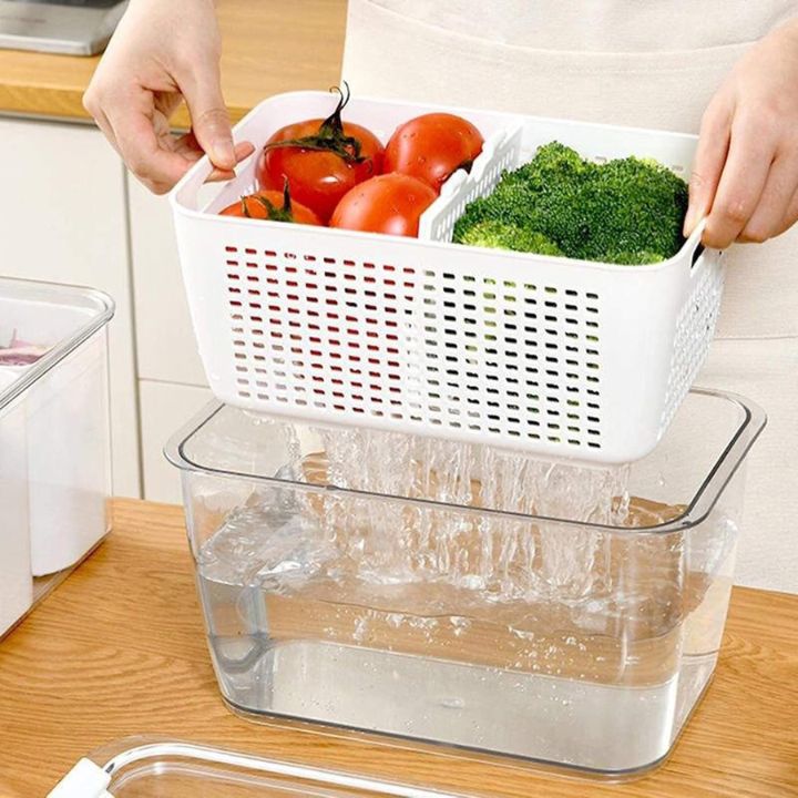 RinseBox - Multifunctional storage box &amp; sieve