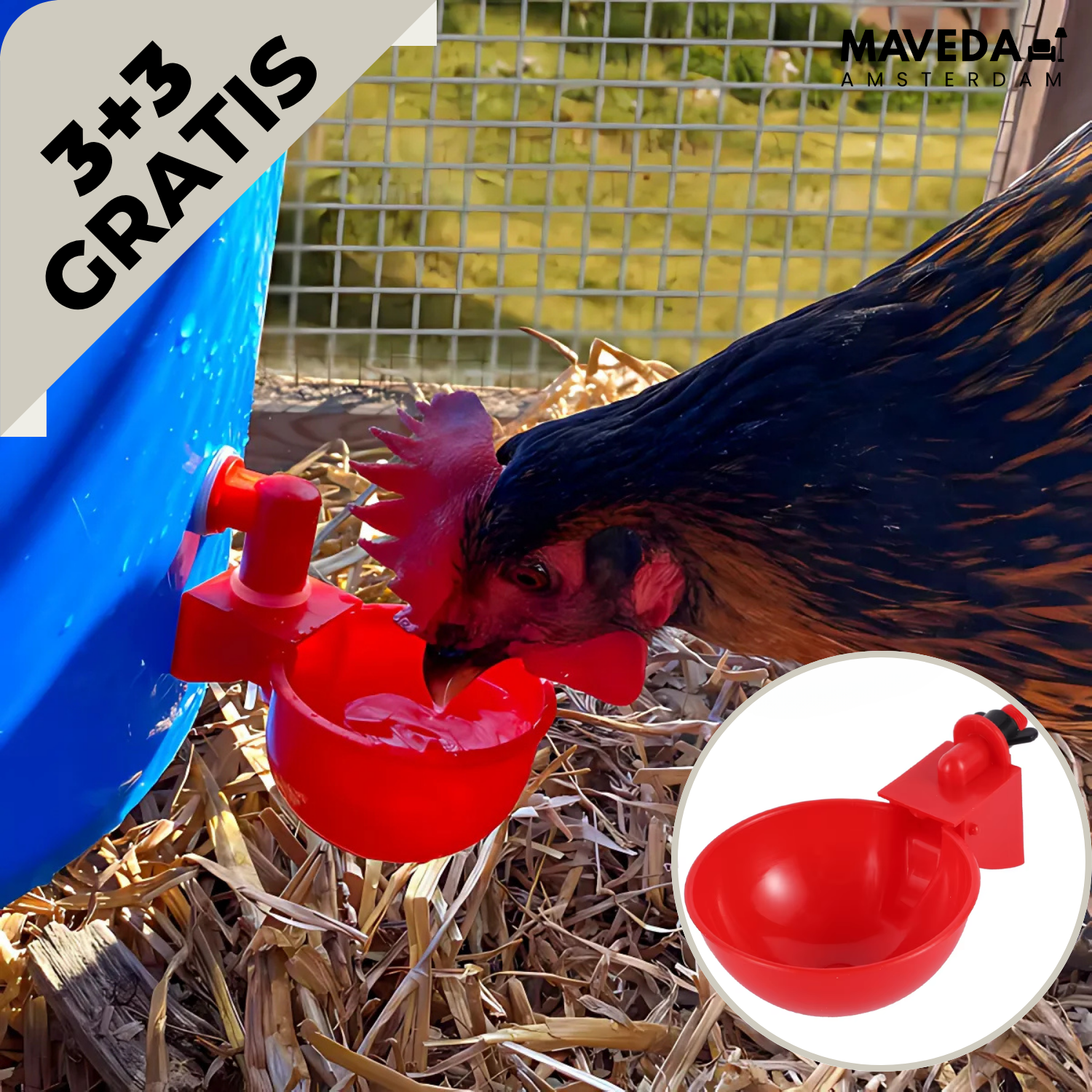 3+3 FREE | AquaNest - Fresh water for happy animals