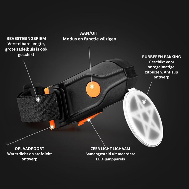 TrailLite - LED bicycle rear light
