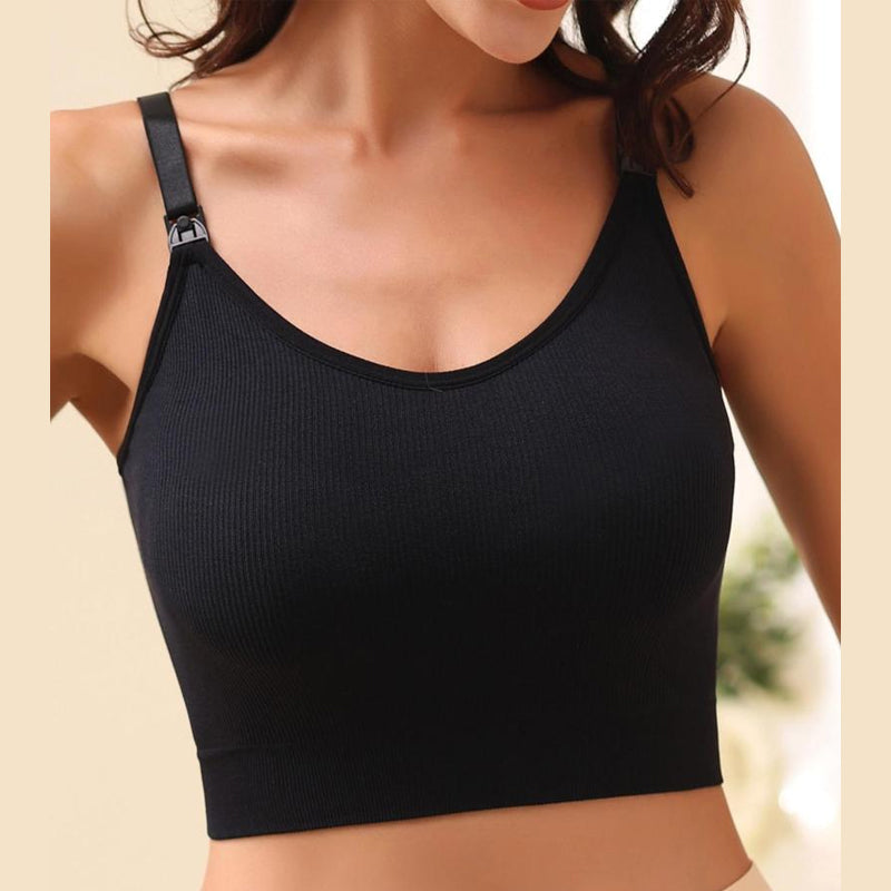Buy One Get One Free | FirmBra - Firm, Ribbed, Wireless Bra with Adjustable Straps [Last Day Sale] 