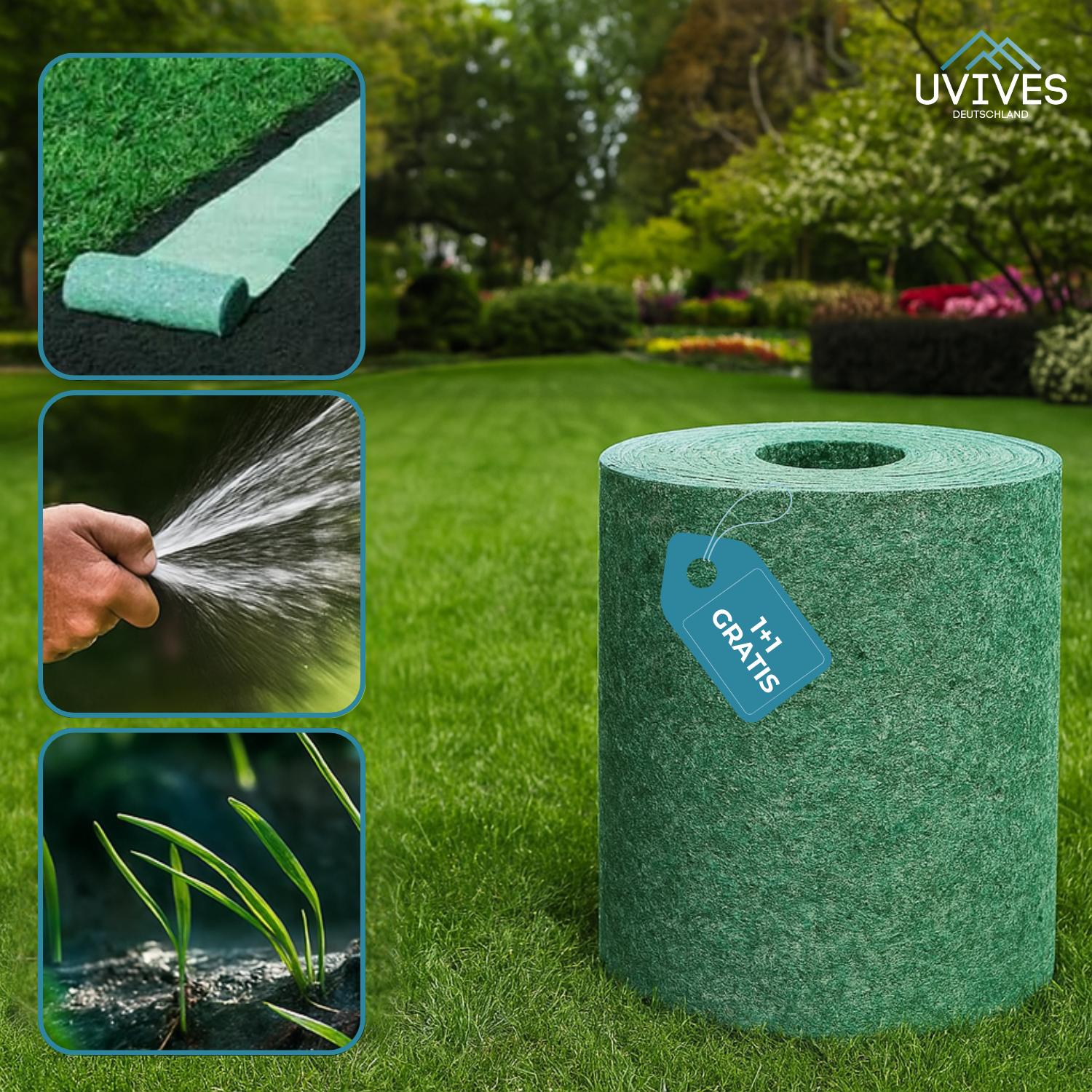 1+1 FREE | GreenRoll – Green Rasen, wholeheartedly!