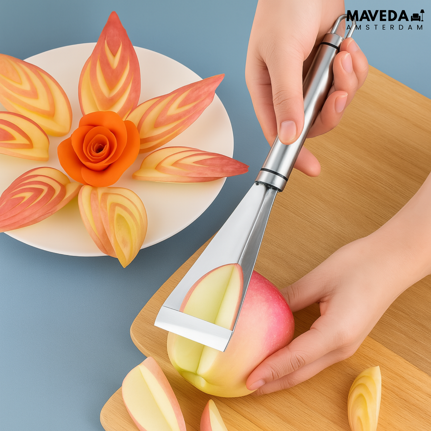50% OFF | ChefCarve - Precision Stainless Steel Fruit Slicer [Last Day Sale]