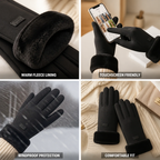 Warme dameshandschoenen voor koude winterdagen