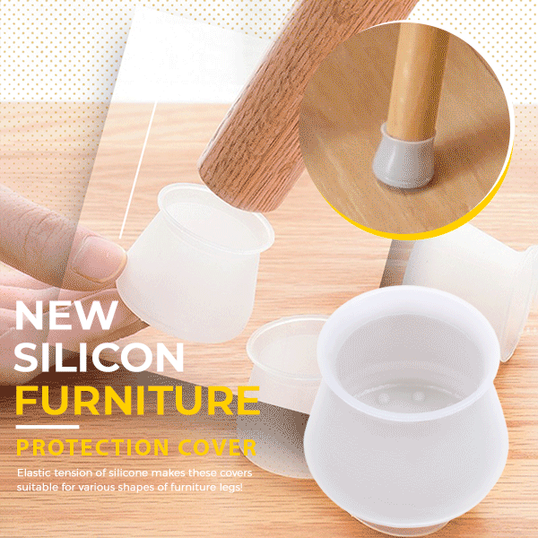 5+5 FREE | SwiftlyGlide - Silicone Protective Cover for Table and Chair Legs [Last Day Sale]